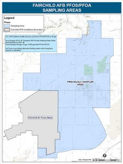 water testing area